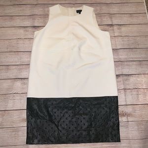 Banana Republic Black and White lines dress